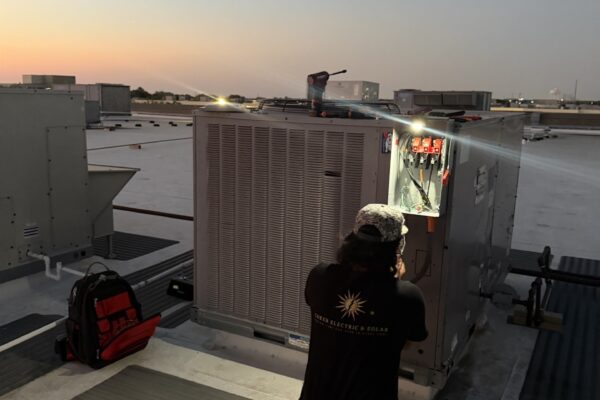 Coker Electric & Solar electrical project in Richardson, Texas